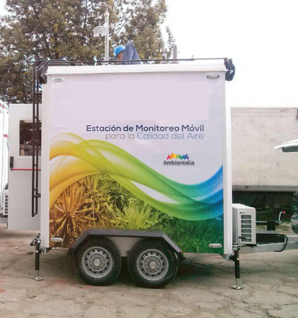 Estaciones fijas para redes de monitoreo de calidad del aire